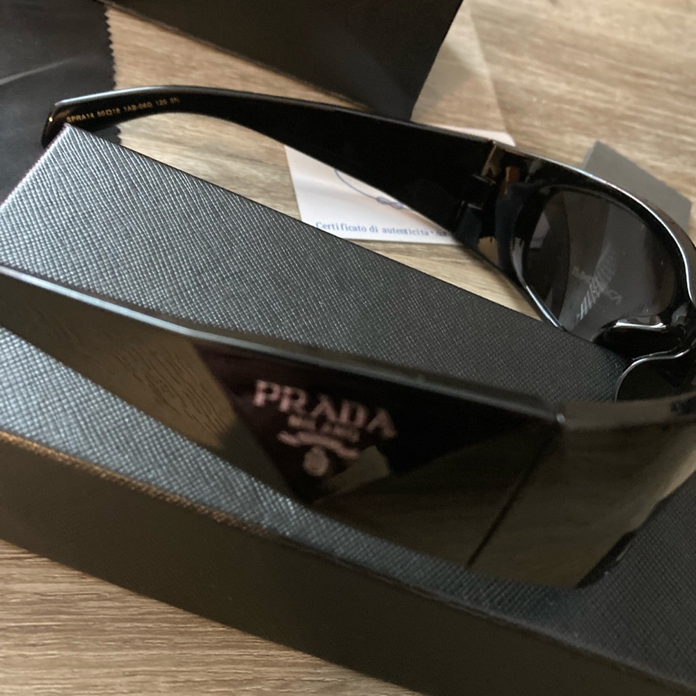 COPY black butterflies  Men's Sunglasses by Prada - Picture 2 of 11